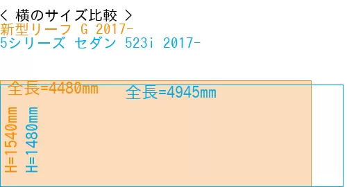 #新型リーフ G 2017- + 5シリーズ セダン 523i 2017-